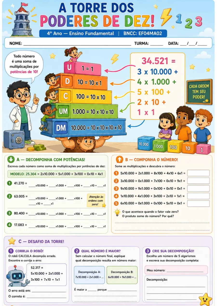Amostra de atividade